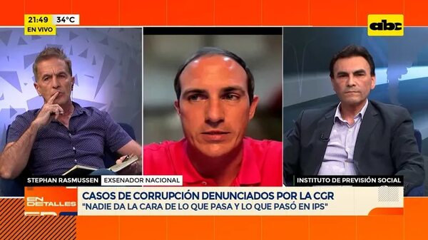 Rasmussen: ‘’Hay que hacer reforma profunda en IPS’' - En Detalles - ABC Color