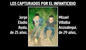 Capturan a tiros en el monte a otros dos supuestos asesinos de un niño - Policiales - ABC Color