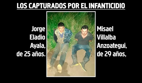 Capturan a tiros en el monte a otros dos supuestos asesinos de un niño - Policiales - ABC Color