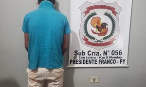 Detienen a buscado por robo agravado