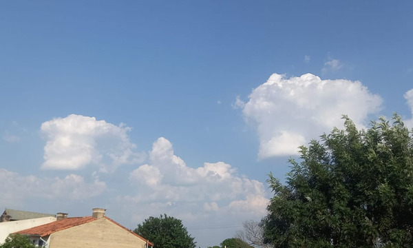 Lunes caluroso con posibles lluvias y tormentas en Coronel Oviedo