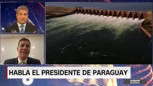 Peña desmarca a Yacyretá de conflicto de la hidrovía en entrevista con la CNN - La Tribuna