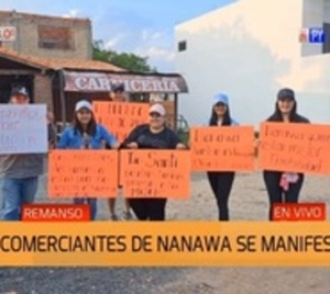 Comerciantes de Nanawa amenazan con cierre del Puente Remanso - Paraguay.com
