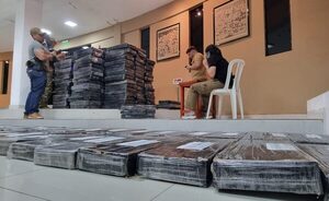 Incautan tres toneladas de marihuana mientras eran trasladadas a Brasil