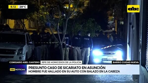 Video: Presunto caso de sicariato en Asunción - ABC Noticias - ABC Color