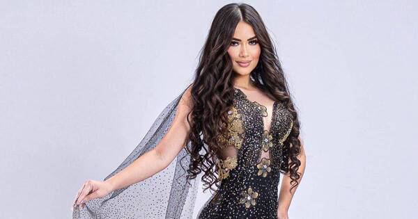 La Nación / Laurys Dyva deslumbró con vestidos de ñanduti ¿será miss?