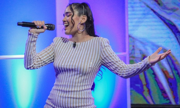 LizMa, Marilina en la serie, cantó el tema de la tira junto a Luis Bareiro | Telefuturo