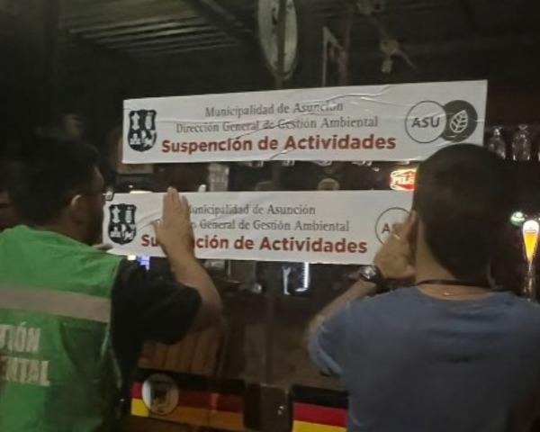 Diario HOY | Asunción: Dirección Ambiental suspende local y olvida la ortografía