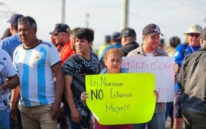 Protestas en zona de Puente Remanso