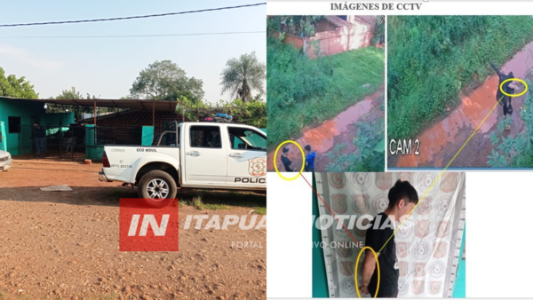 ALLANARON VIVIENDAS Y DETUVIERON A UN SUJETO EN PROSECUCIÓN A UN HURTO - Itapúa Noticias