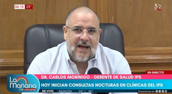 Desde este lunes IPS atenderá con nuevo horario nocturno en ocho clínicas periféricas - Unicanal