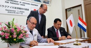Japón construirá draga para el río Paraguay