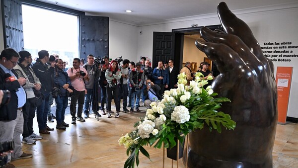 Botero será velado en su natal Colombia y sepultado en Italia
