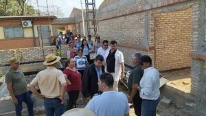 Yataity del Norte: pobladores se movilizan contra paralización de la obra del hospital básico - Nacionales - ABC Color