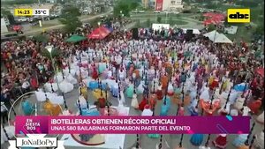 Video: ¡Botelleras obtienen récord oficial! - ABC Noticias - ABC Color