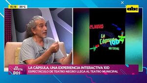 Video: “La Cápsula”, una experiencia interactiva 10D - Ensiestados - ABC Color