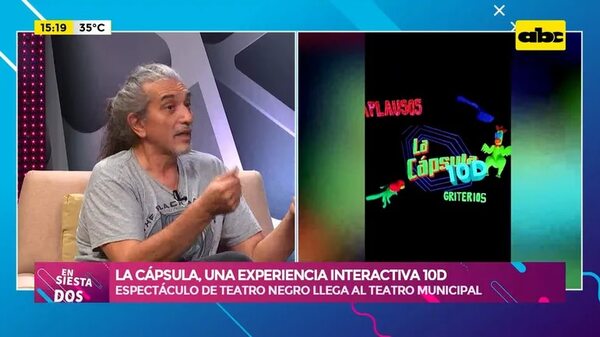 Video: “La Cápsula”, una experiencia interactiva 10D - Ensiestados - ABC Color
