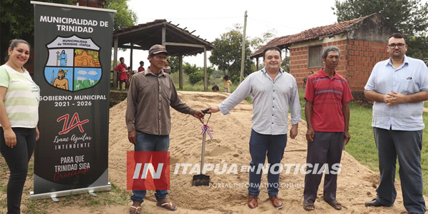 SE LLEVAN A CABO IMPORTANTES OBRAS EN LA COMUNIDAD GUAVIRAMI DE TRINIDAD - Itapúa Noticias