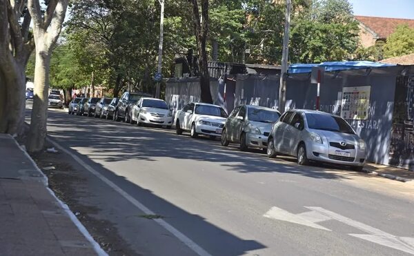 Las primeras señalizaciones de Parxin para estacionamiento tarifado - Nacionales - ABC Color