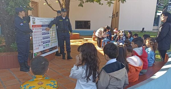 Prosiguen con educación vial en las escuelas de Franco