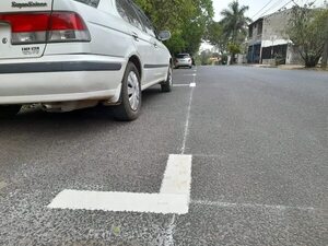 Estacionamiento tarifado: Parxin ya señalizó varias calles de Sajonia anoche - Nacionales - ABC Color