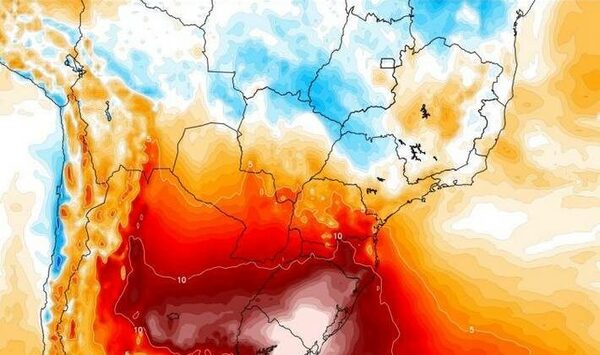 Inusual ola de calor llega al Brasil, de 40 a 45 grados, y coletazos afectarán a Paraguay