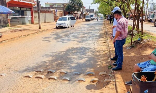 Piden sacar tachones y construir lomadas en Minga Guazú