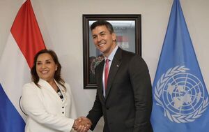 Peña se reunió ayer con la Presidenta de Perú y habla hoy ante la ONU