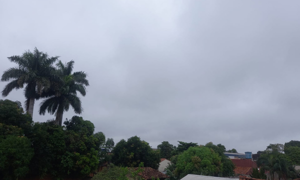 Martes cálido a caluroso con lluvias dispersas y ocasionales tormentas en Coronel Oviedo