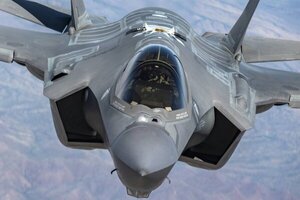 Hallaron restos del avión F-35 que había desaparecido tras eyectar al piloto | 1000 Noticias