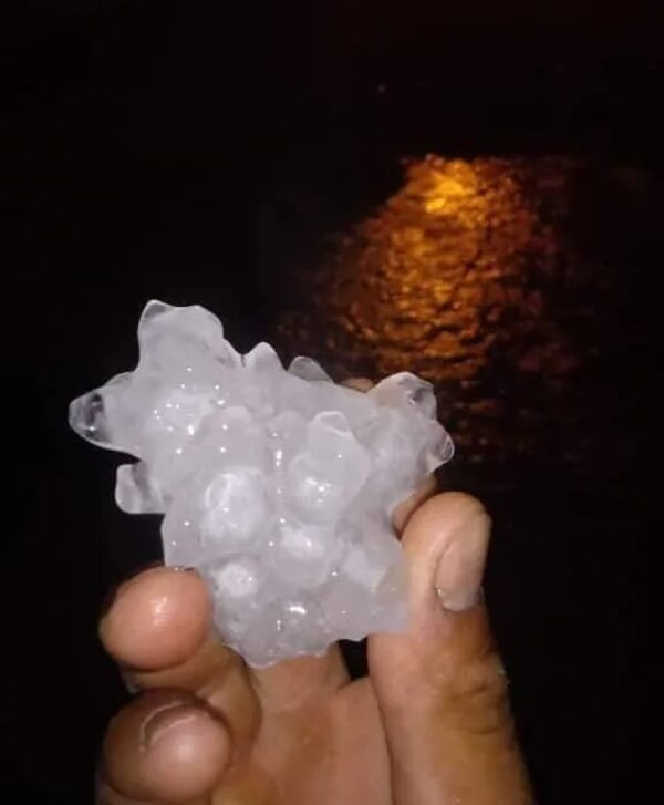 Lluvias con caída de granizos en Itapúa - Clima - ABC Color