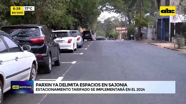 Video: Parxin ya delimita espacios en Sajonia - ABC Noticias - ABC Color