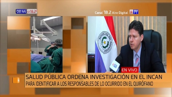 Salud ordena investigación en Incan tras polémica en quirófano - Noticias Paraguay