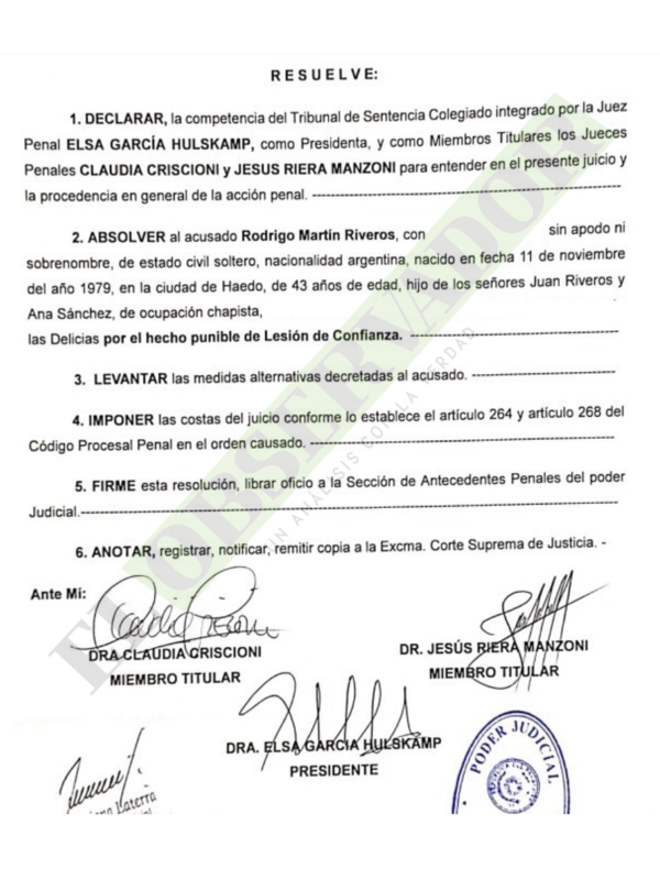 Caso Forex: Exdirectivo bancario es absuelto en causa por lesión de confianza