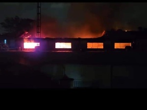 Incendio consumió importante fábrica textil - La Tribuna