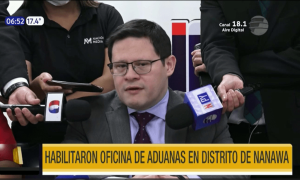 Habilitaron una oficina de Aduanas en Nanawa | Telefuturo