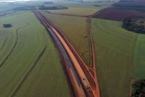Avanza la obra que agilizará la circulación de la riqueza productiva del este del país