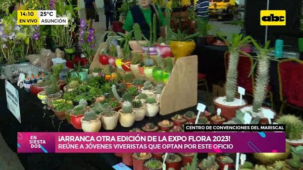 Video: ¡Arranca otra edición de la Expo Flora 2023! - Ensiestados - ABC Color