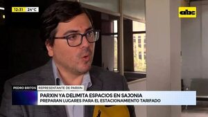 Video: Parxin ya delimita espacios en Sajonia - ABC Noticias - ABC Color