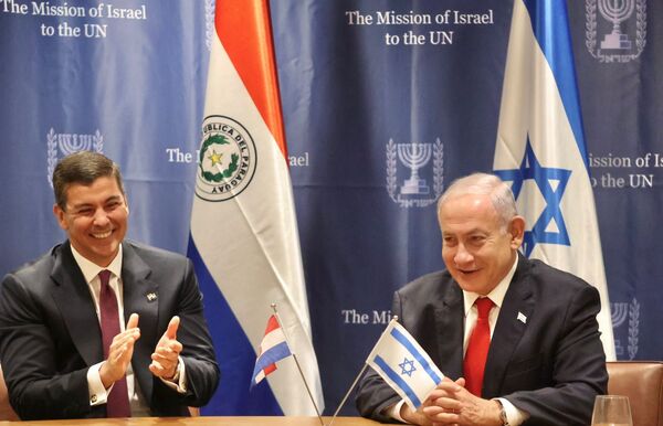 Santiago Peña anunció apertura de Embajadas en Jerusalén y Asunción | 1000 Noticias