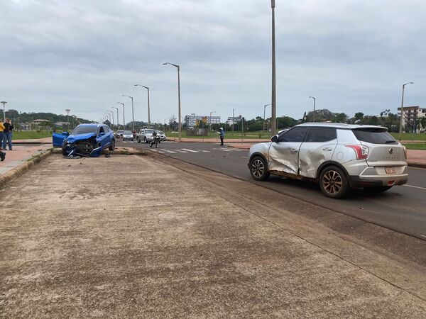 Nuevo accidente de tránsito sobre la avda. Mcal. López en Encarnación