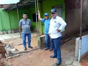 Realizan construcción de sistema de drenaje en el Mercado Municipal - Radio Imperio 106.7 FM