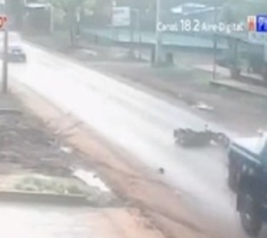 Imprudencia de automovilista causó accidente - Paraguay.com