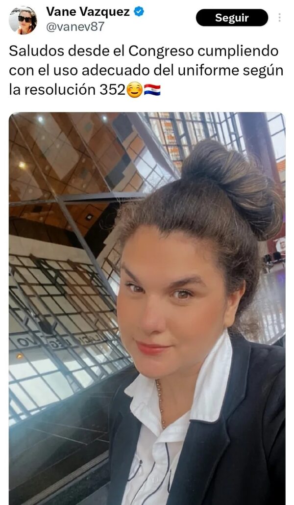 Hurrera cartista contratada en Diputados - Política - ABC Color