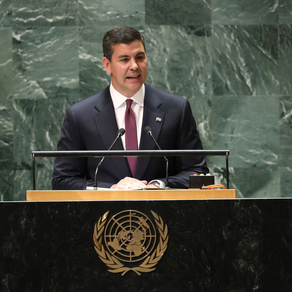 Santiago Peña llamó a la reforma multilateral y promueve la integración sudamericana