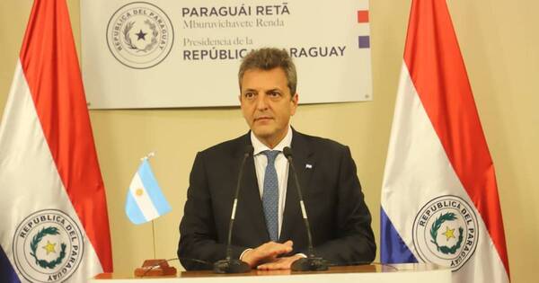 La Nación / Declaraciones de Massa no son “acordes a la verdad” y se dan en un contexto electoral, sostienen