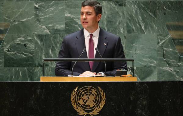 [VIDEO] El presidente Santi Peña se presentó ante la Asamblea General de la ONU