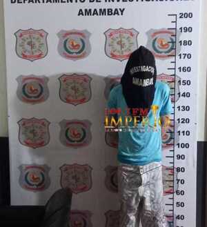 Adicto es detenido por robar cartera y celular a su padrastro - Radio Imperio 106.7 FM