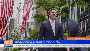 Peña en CNN habló sobre conflicto en Hidrovía, Mercosur y temas internacionales