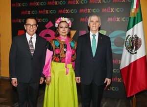 Celebraron el 213 aniversario de la Independencia de México - Sociales - ABC Color